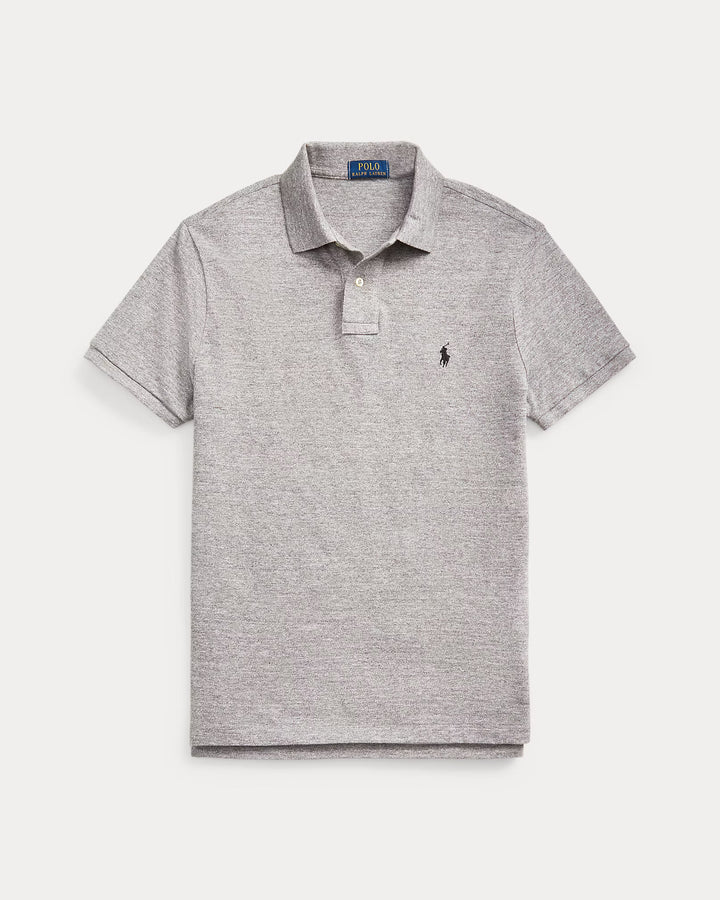 Ralph Lauren The Iconic Mesh Polo Shirt | Canterbury Grey