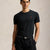 Ralph Lauren Custom Slim Fit Jersey Crewneck T-Shirt | Black