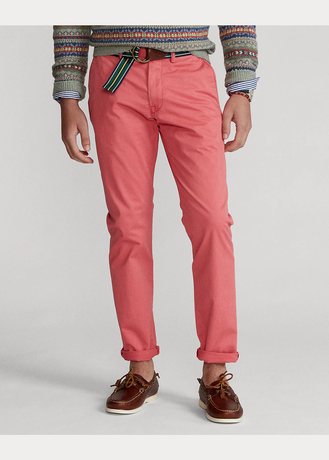 Ralph Lauren Ελαστικό Slim Fit Παντελόνι | Κόκκινο
