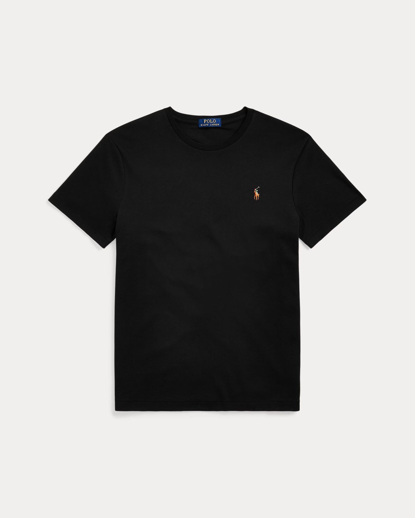 Ralph Lauren Custom Slim Fit Soft Cotton T-Shirt | Black