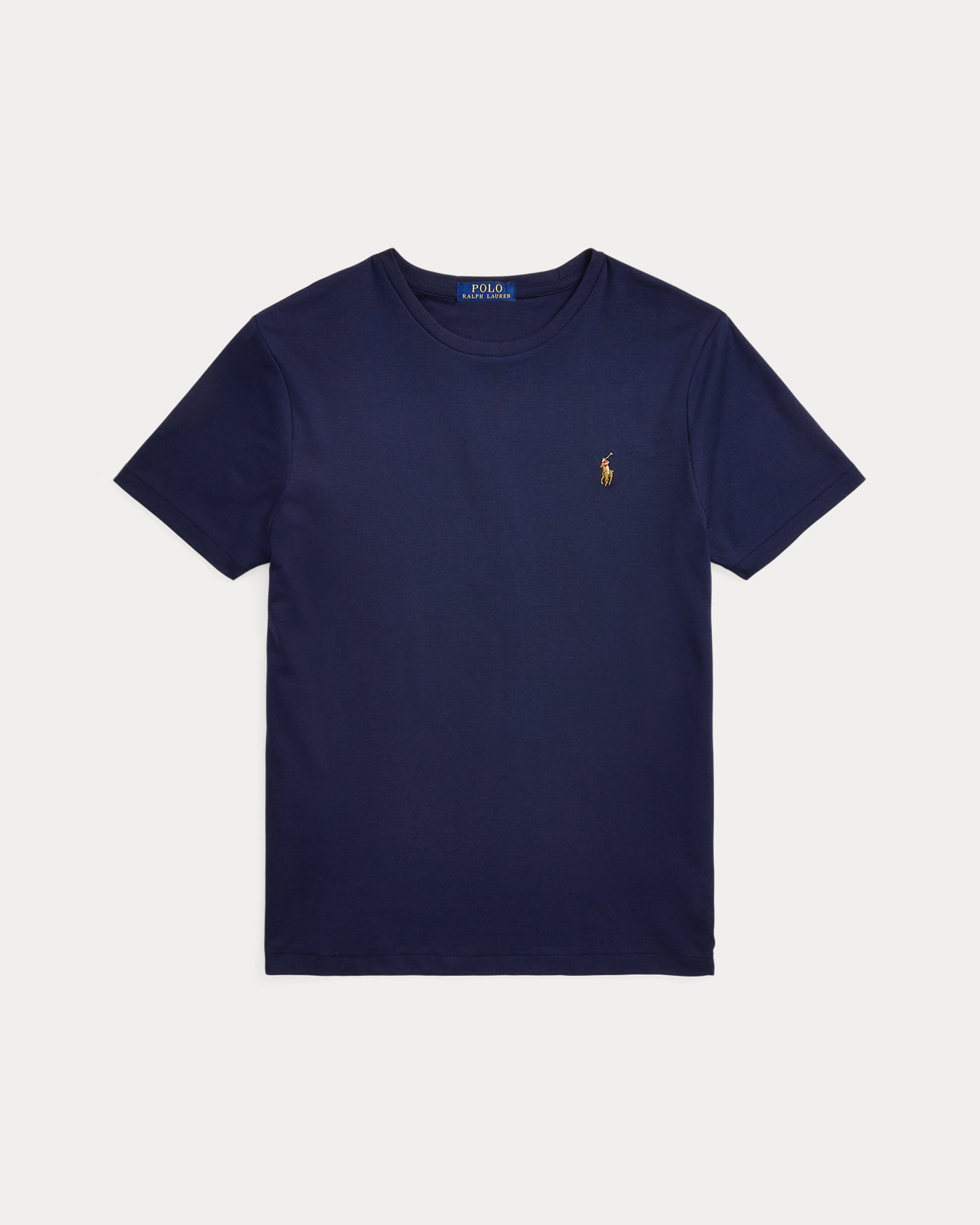 Ralph Lauren Custom Slim Fit Interlock Soft Cotton T-Shirt | Refined Navy
