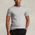 Ralph Lauren Custom Slim Fit Interlock T-Shirt από Απαλό Βαμβάκι | Γκρι