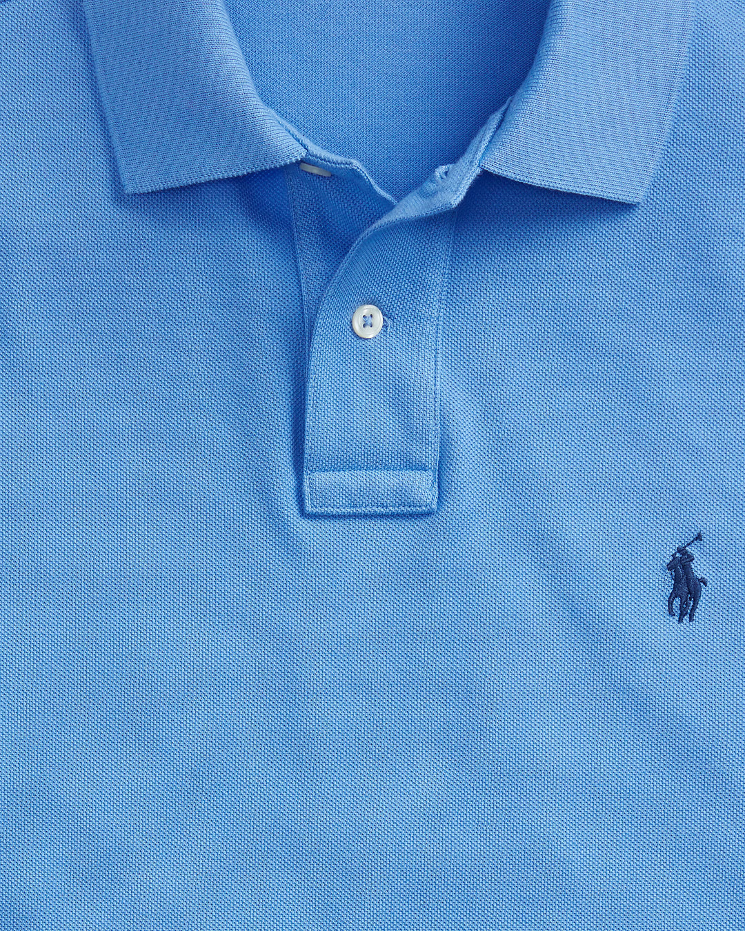 Ralph Lauren The Iconic Mesh Polo Shirt | Harbor Blue