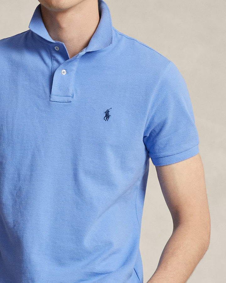 Ralph Lauren The Iconic Mesh Polo Shirt | Harbor Blue