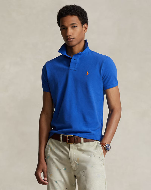 Ralph Lauren: Το εμβληματικό πόλο με πλέξη | Νέο χρώμα: Μπλε ίριδα