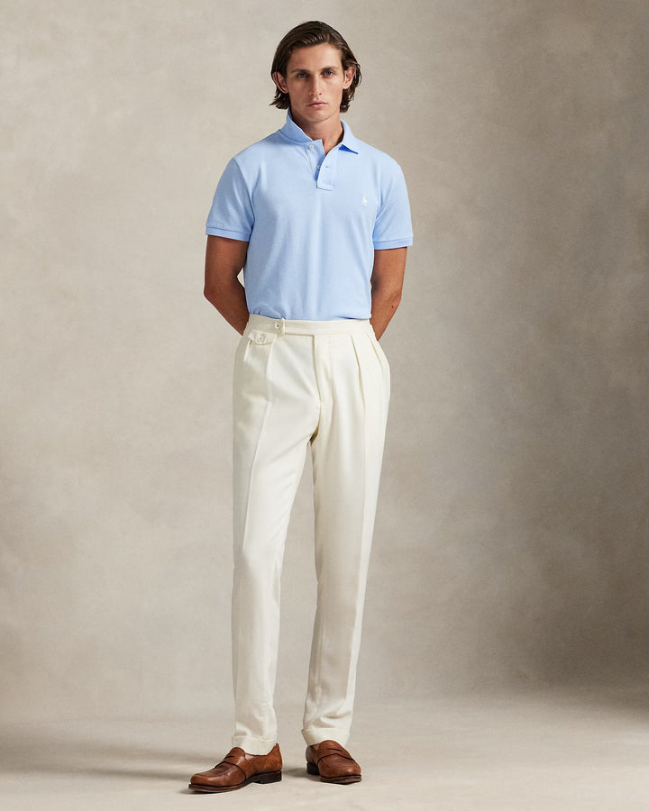 Ralph Lauren The Iconic Mesh Polo Shirt | Office Blue