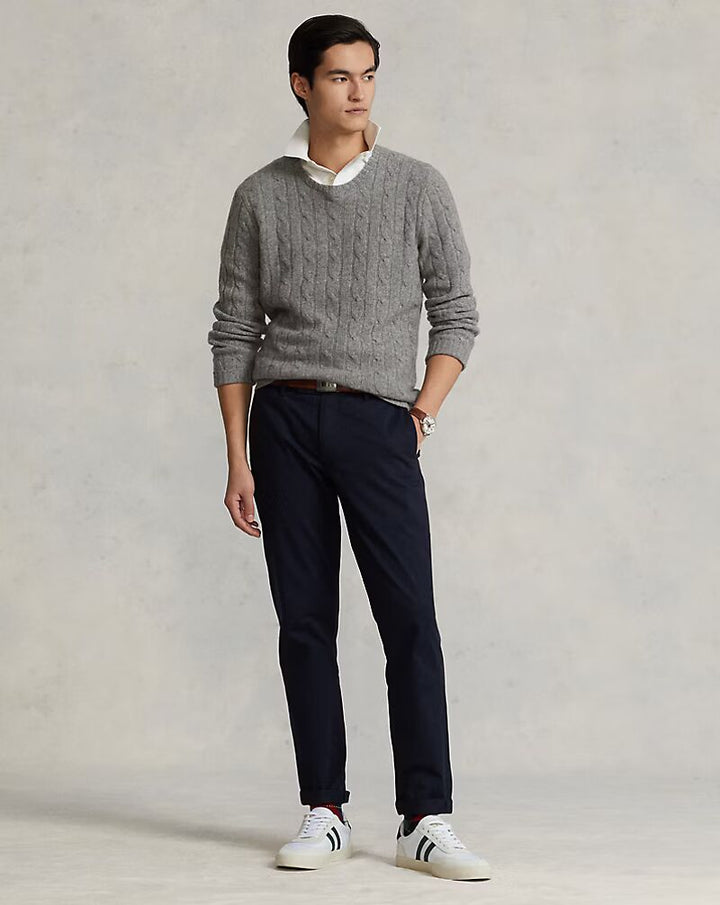 Ralph Lauren Stretch Slim Fit Greenwich Chino Trouser | Aviator Navy