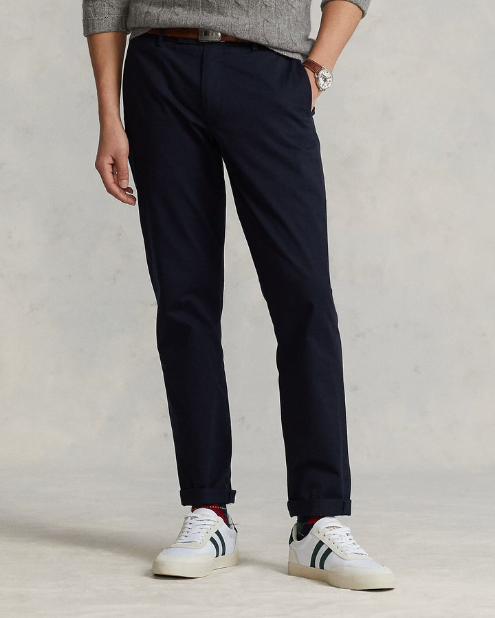 Ralph Lauren Stretch Slim Fit Greenwich Chino Trouser | Aviator Navy