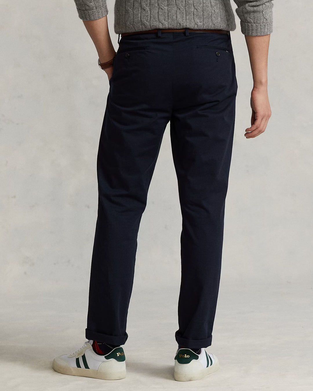 Ralph Lauren Stretch Slim Fit Greenwich Chino Trouser | Aviator Navy