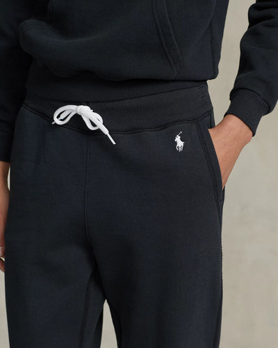 Ralph Lauren Fleece Παντελόνι Φόρμας | Μαύρο