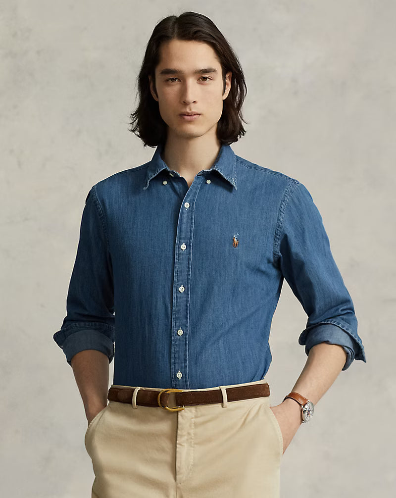 Ralph Lauren Custom Fit Denim Shirt | Denim
