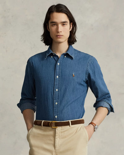 Ralph Lauren Custom Fit Denim Shirt | Denim