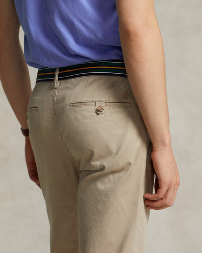 Ralph Lauren Washed Stretch Slim Fit Chino Trouser | Surrey Tan