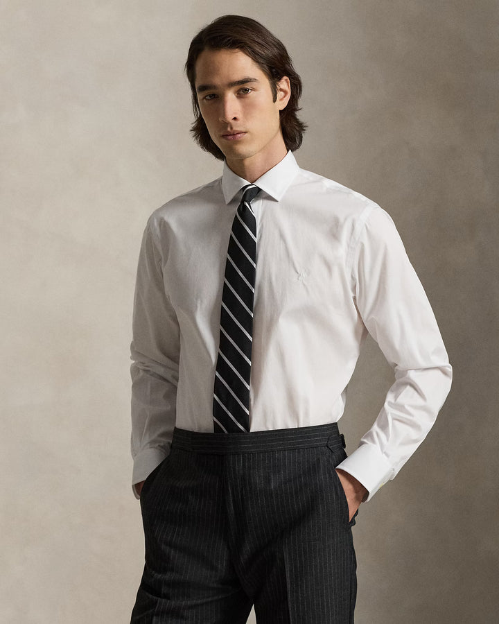 Camisa de popelín Ralph Lauren Custom Fit | Blanca