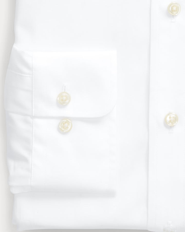 Camisa de popelín Ralph Lauren Custom Fit | Blanca