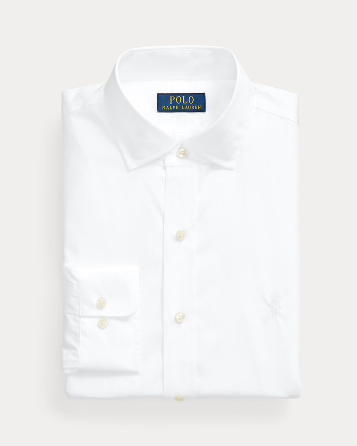 Camisa de popelín Ralph Lauren Custom Fit | Blanca
