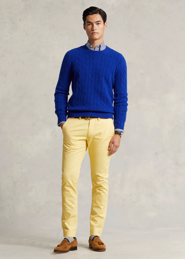 Ralph Lauren Ελαστικό Slim Fit Παντελόνι | Κίτρινο