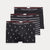 Ralph Lauren Classic Stretch-Cotton Trunk 3-Pack | Black/Stripes