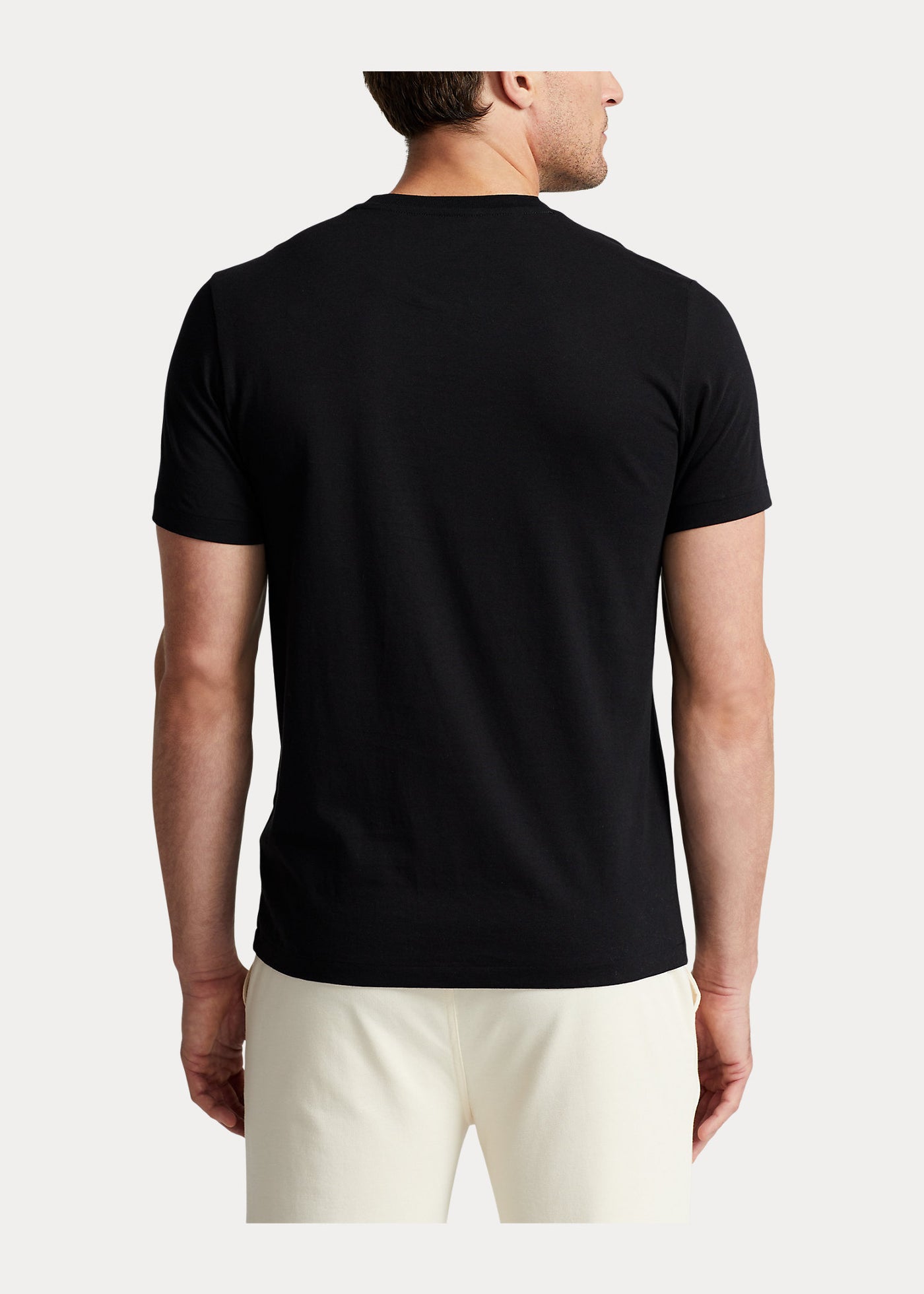 Ralph Lauren T-shirt Λαιμόκοψη | Μαύρο