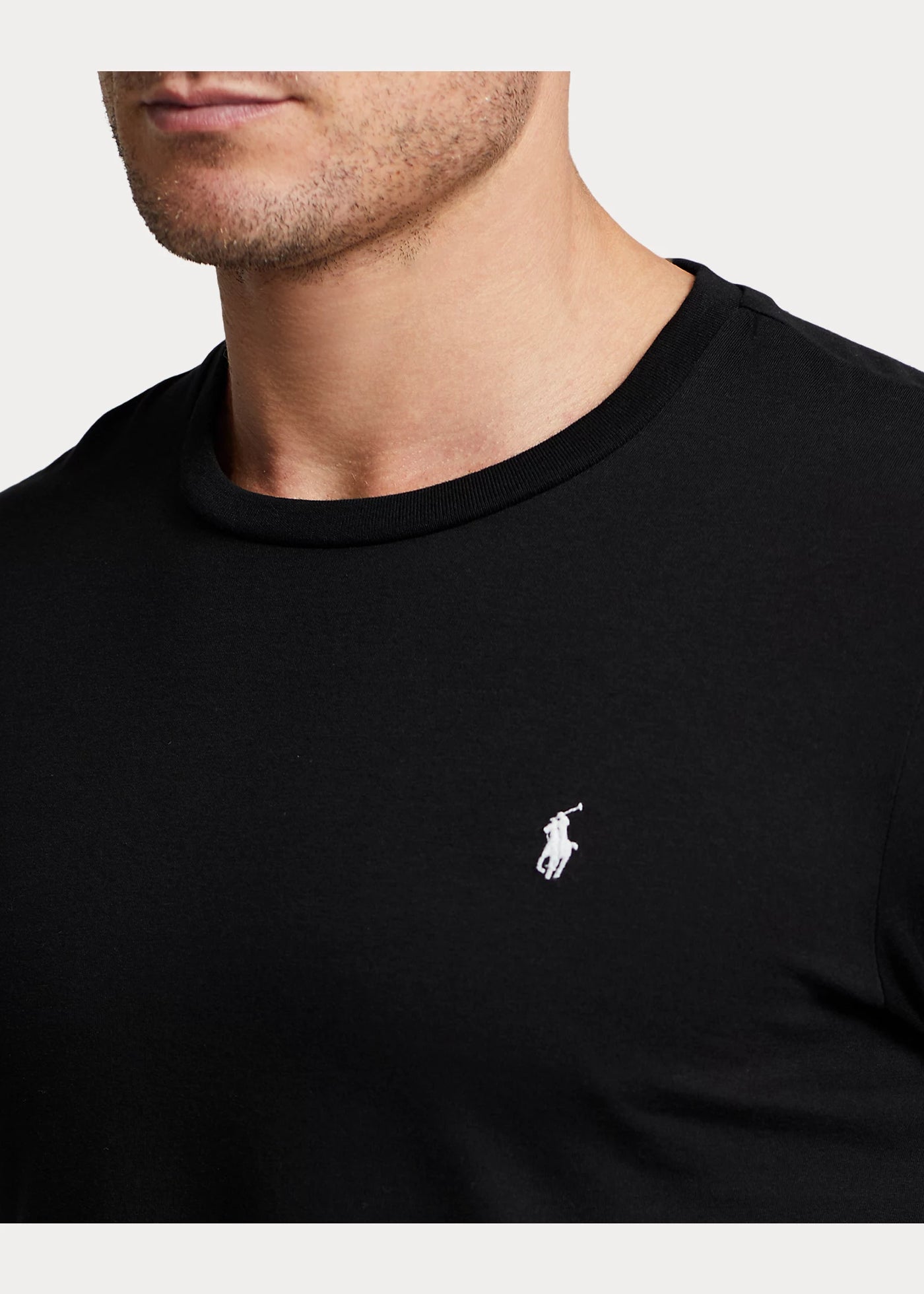 Ralph Lauren T-shirt Λαιμόκοψη | Μαύρο