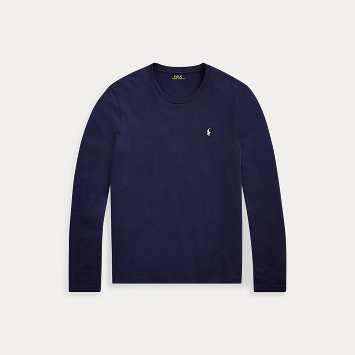 Ralph Lauren قميص نوم قطني Classic Fit | كحلي