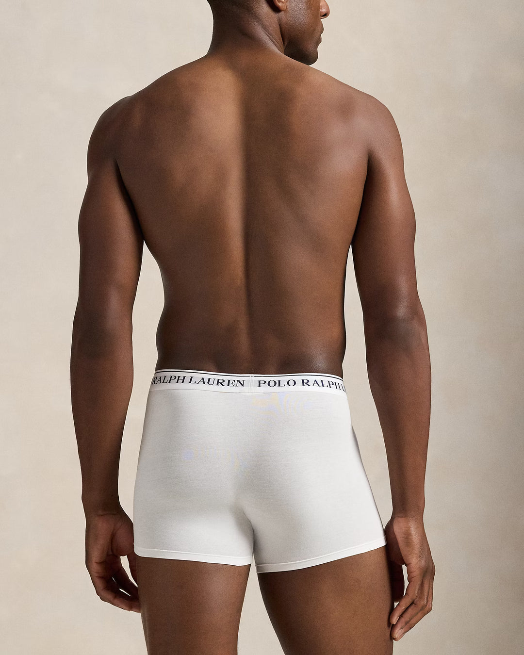 Ralph Lauren Stretch Cotton Boxer Shorts 3-Pack | White/Black/Grey