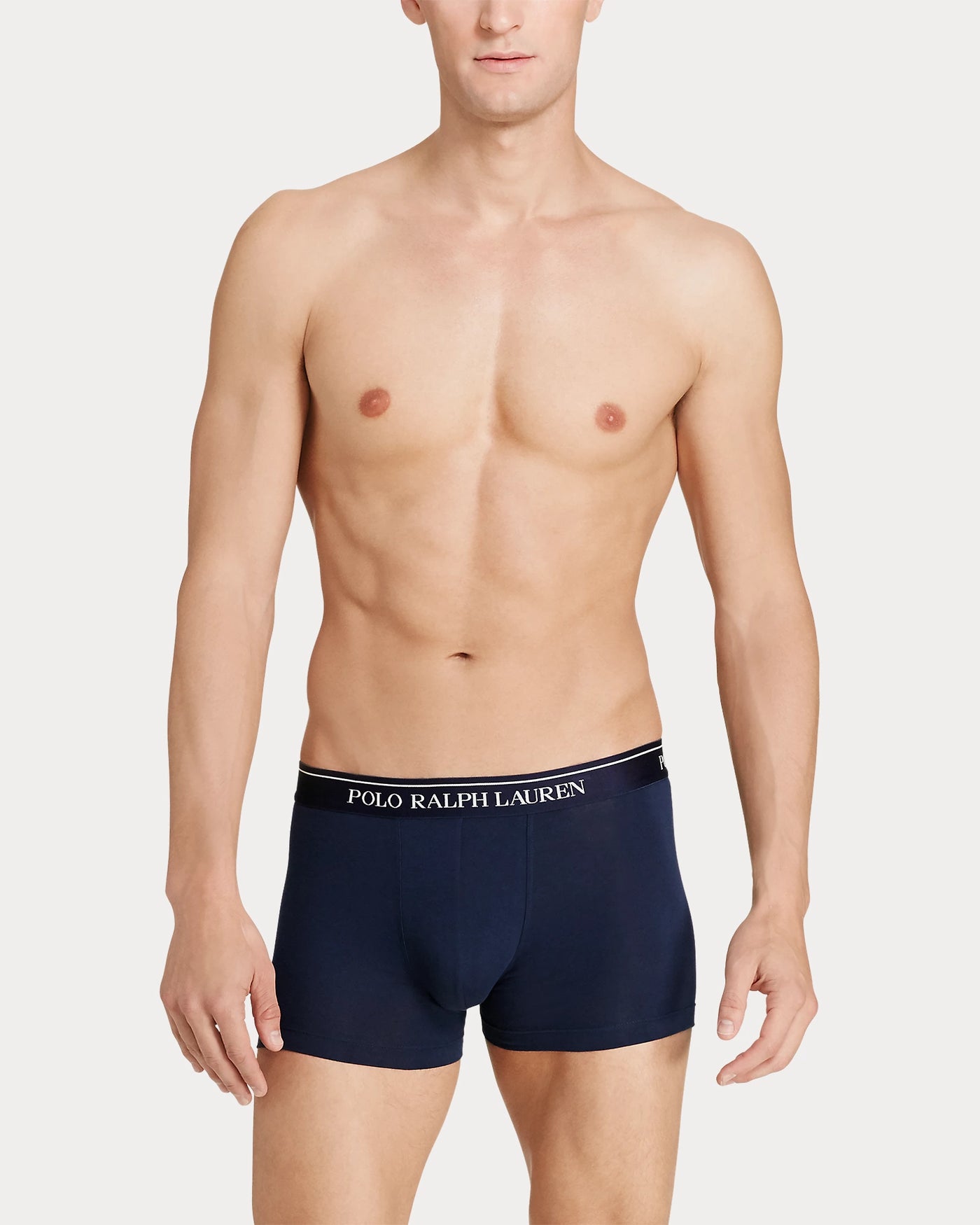 Ralph Lauren Stretch Cotton Boxer Shorts 3-Pack | Navy