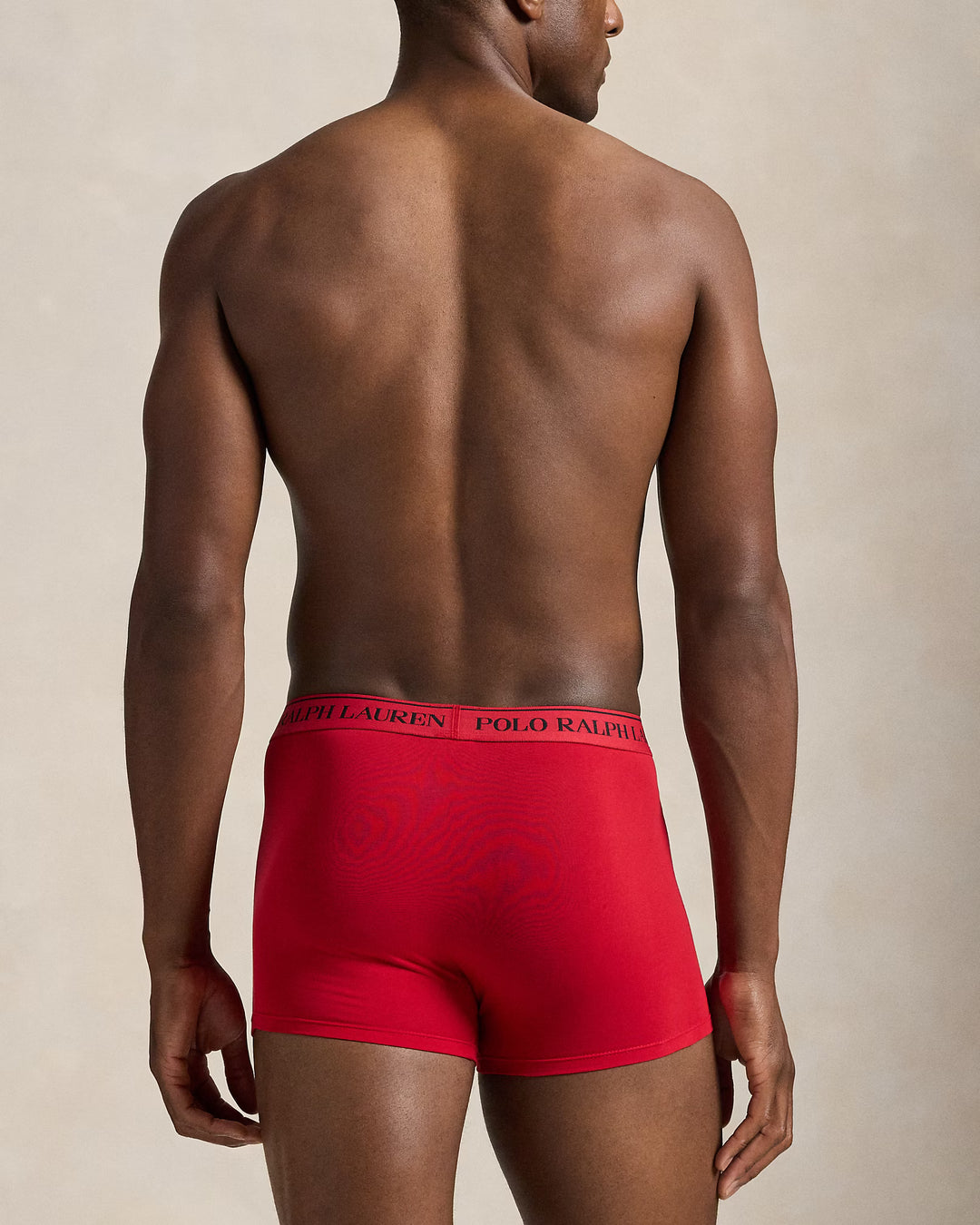 Ralph Lauren Stretch Cotton Boxer Shorts 3-Pack | Red/White/Navy