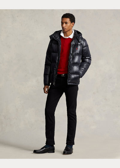 Ralph Lauren The Gorham Glossed Down Jacket | Black