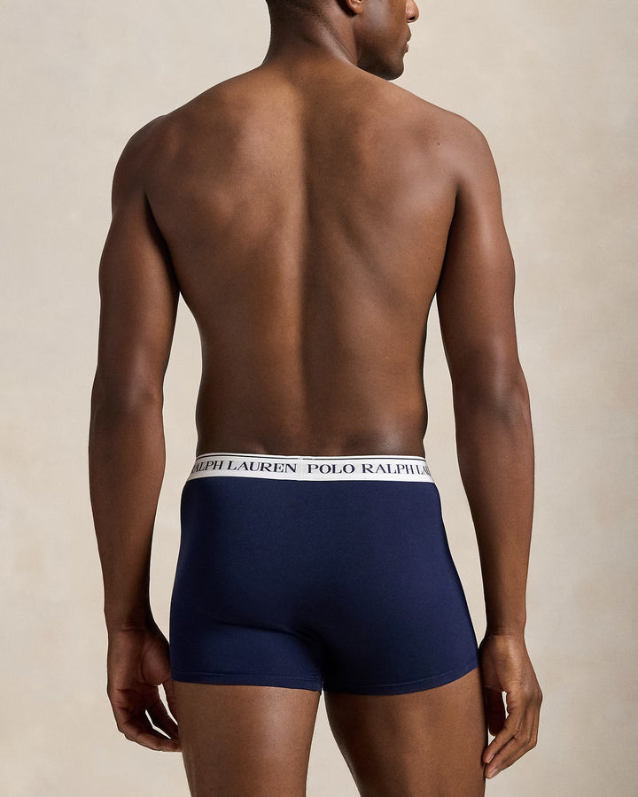 Ralph Lauren Classic Stretch-Cotton Trunk 3-Pack | Navy