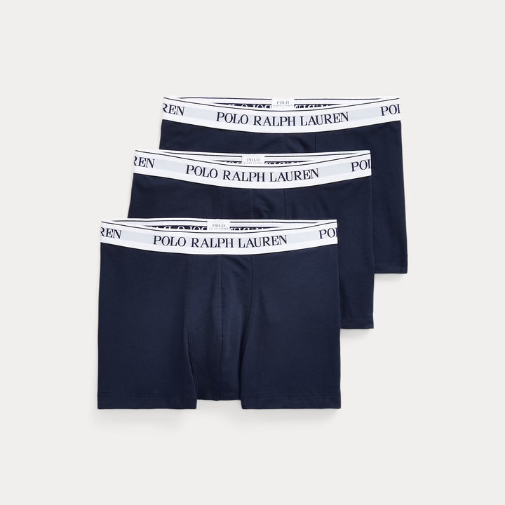 Ralph Lauren Classic Stretch-Cotton Trunk 3-Pack | Navy