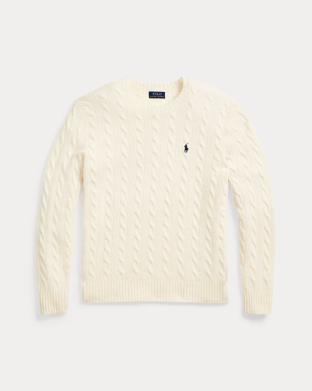 Ralph Lauren Cable-Knit Wool-Cashmere Jumper | Cream