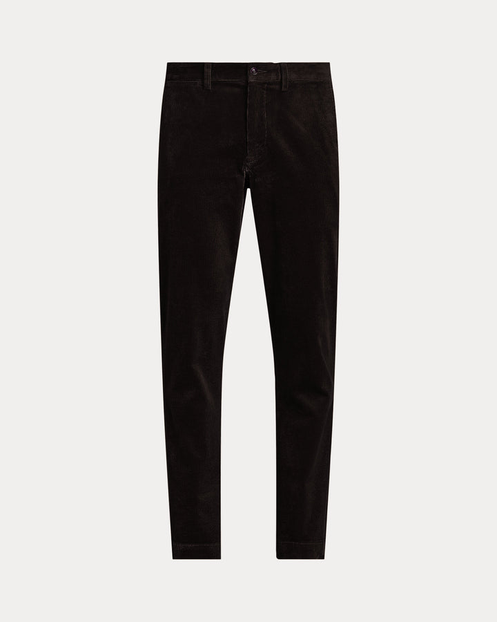 Ralph Lauren Ελαστικό Κοτλέ Παντελόνι Straight Fit | Μαύρο