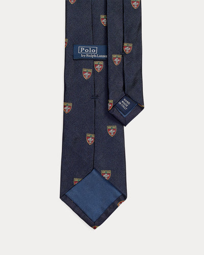 Ralph Lauren Silk Repp Club Tie | Navy