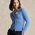 Ralph Lauren Cable-Knit Cotton Crewneck Cardigan | Litchfield Blue