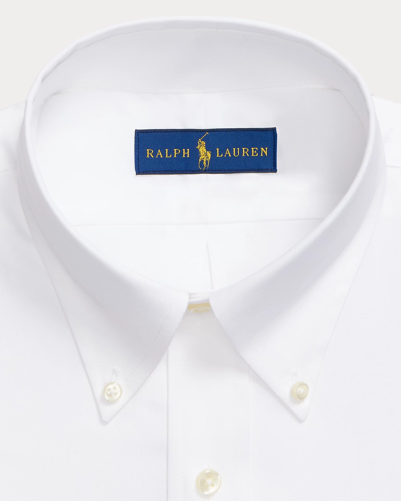 Ralph Lauren Custom Fit Oxford Shirt | White