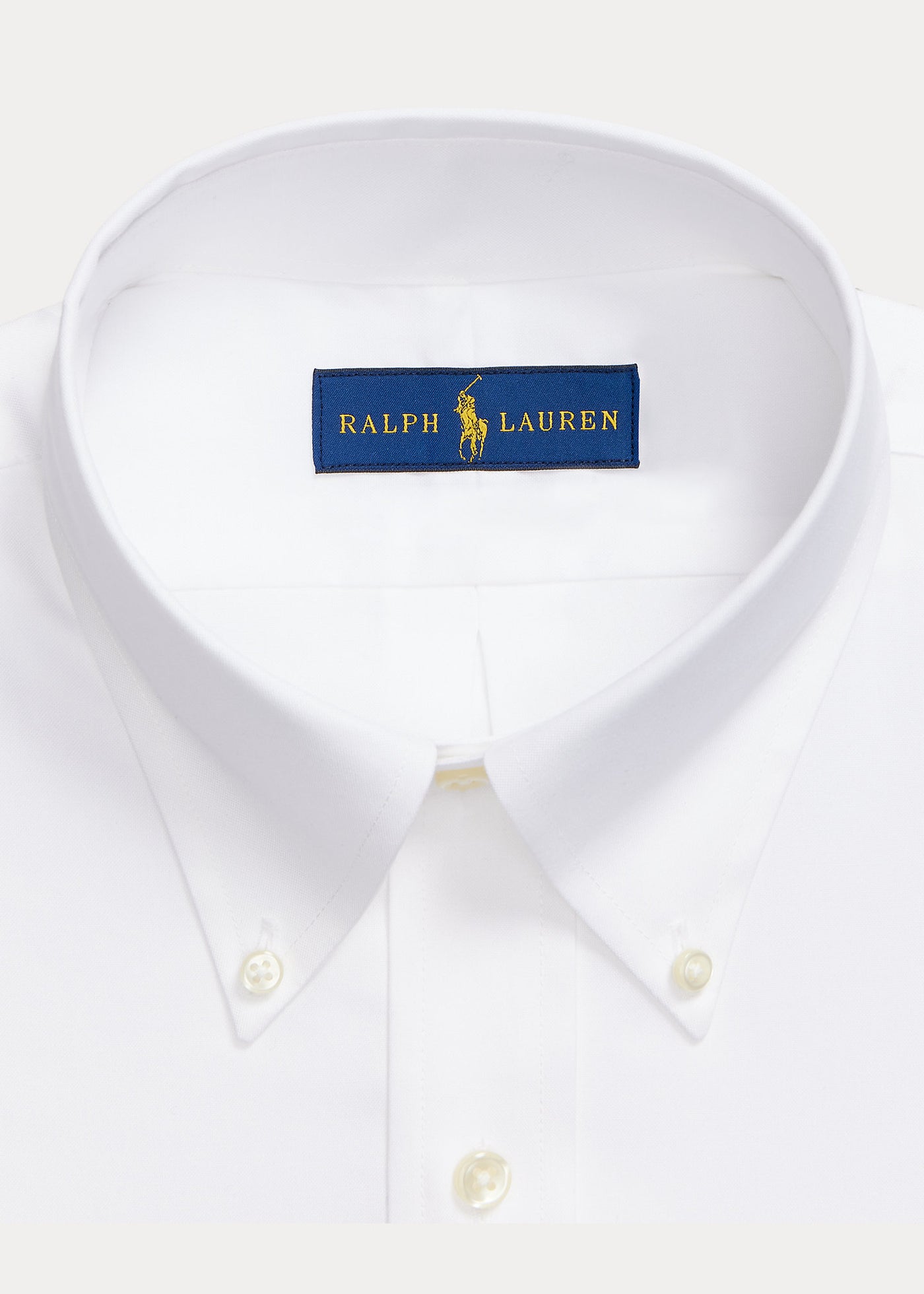 Ralph Lauren Custom Fit Oxford Υποκάμισο | Λευκό