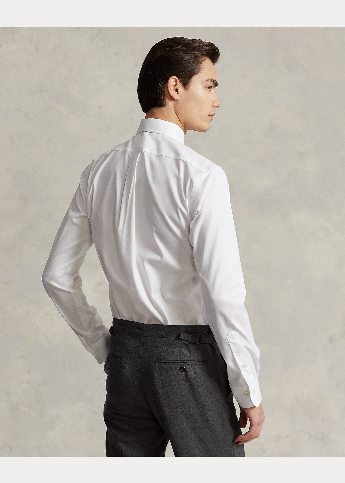 Ralph Lauren Custom Fit Oxford Υποκάμισο | Λευκό