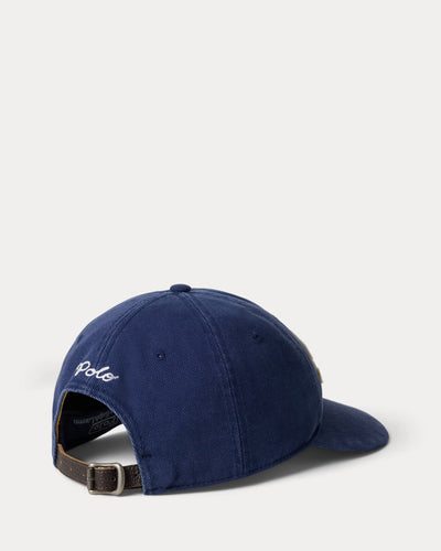 Ralph Lauren The Ralph Logo Twill Ball Cap | Newport Navy