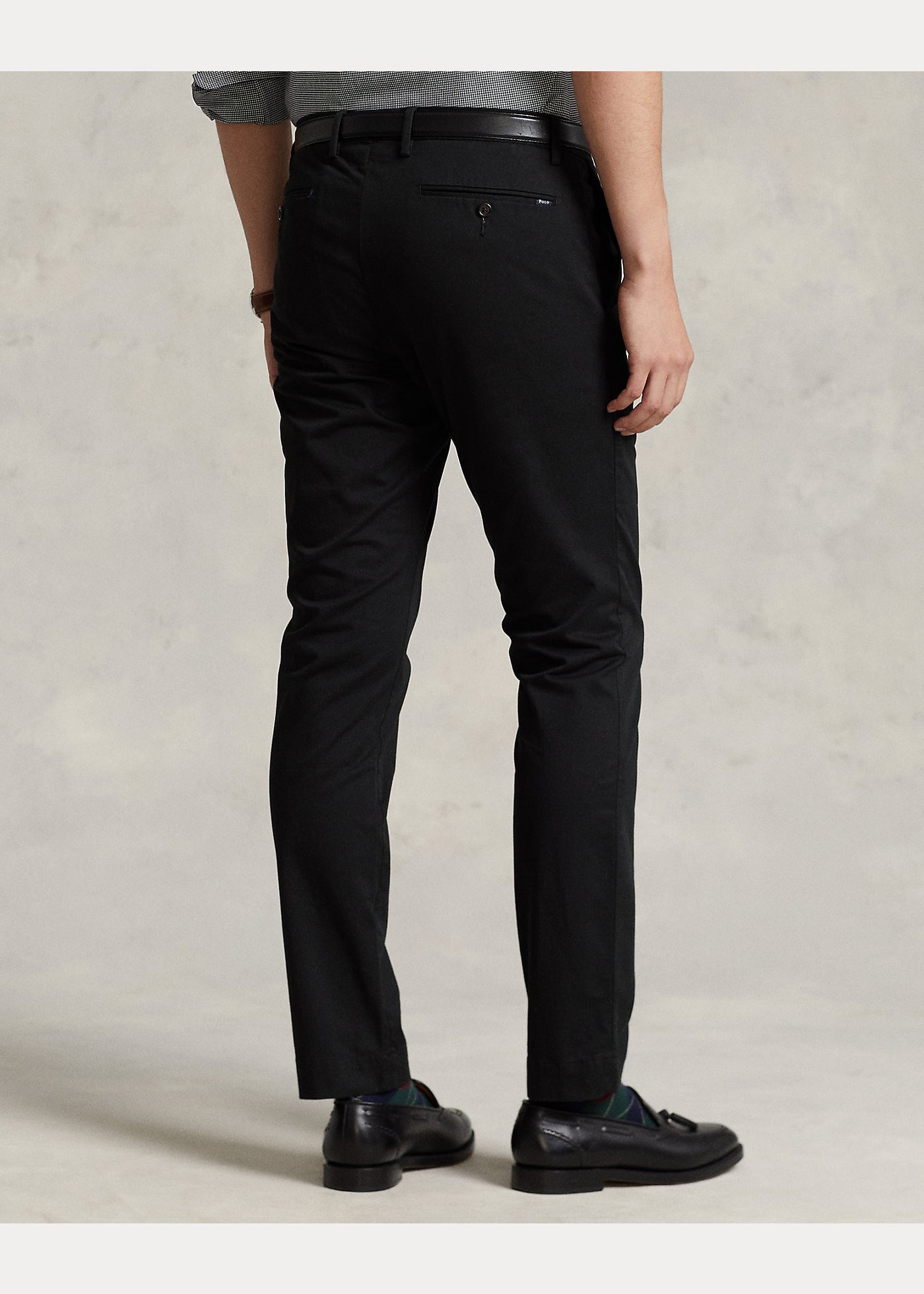 Ralph Lauren Ελαστικό Slim Fit Παντελόνι | Μαύρο