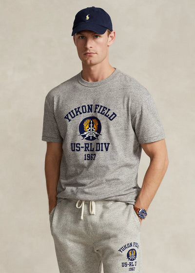 Ralph Lauren Classic Fit Jersey T-Shirt | Γκρι