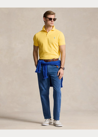 Ralph Lauren Custom Slim Fit Πόλο | Κίτρινο