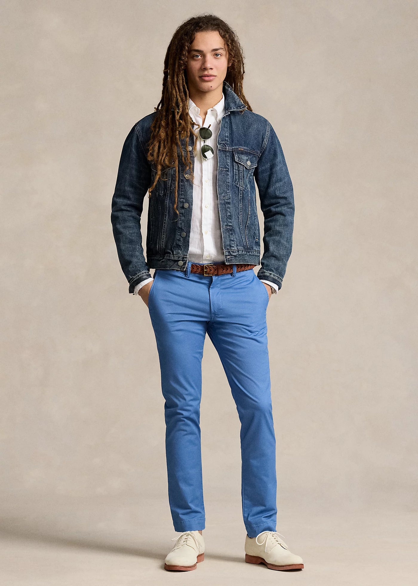 Ralph Lauren Ελαστικό Slim Fit Παντελόνι | Γαλάζιο