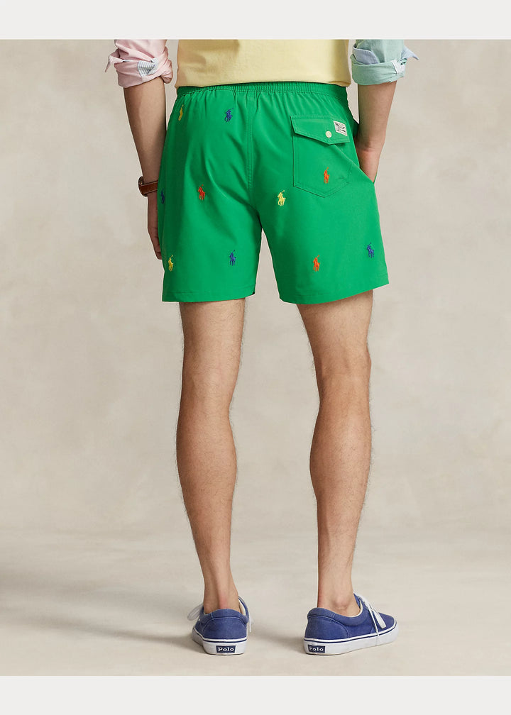 Ralph Lauren Polo Μαγιό με Πόνυ | Πράσινο