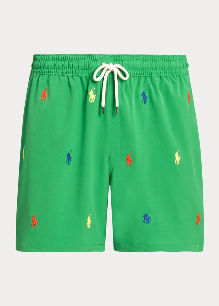 Ralph Lauren Polo Μαγιό με Πόνυ | Πράσινο