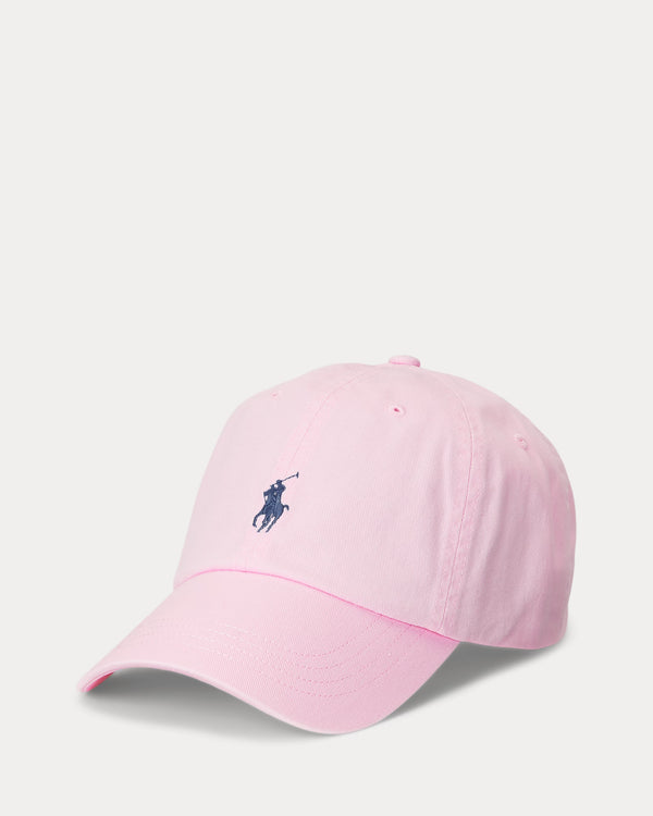 Ralph Lauren The Iconic Cotton Chino Ball Cap | Carmel Pink