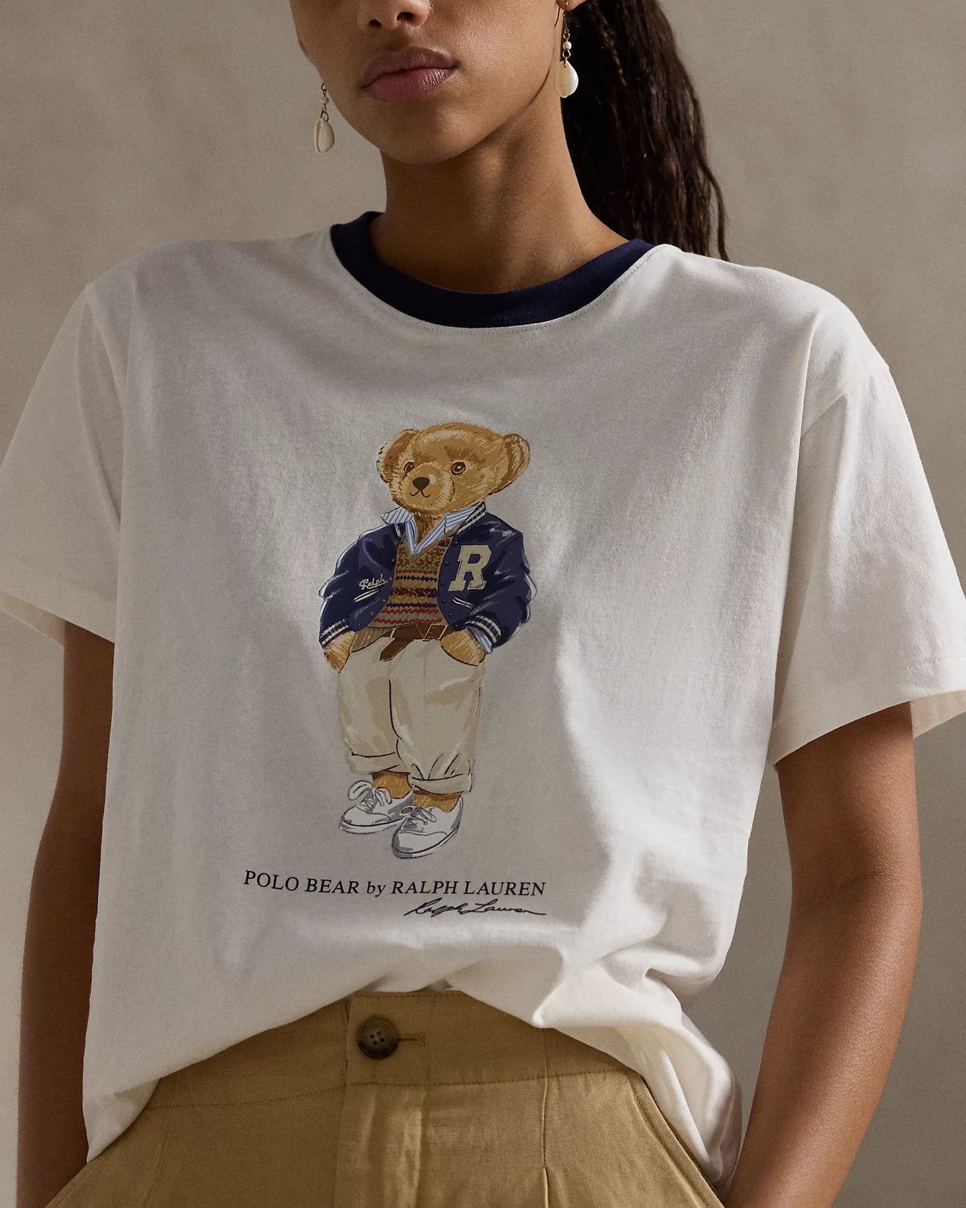 Ralph Lauren Polo Bear Βαμβακερό Τζέρσευ T-Shirt | Nevis