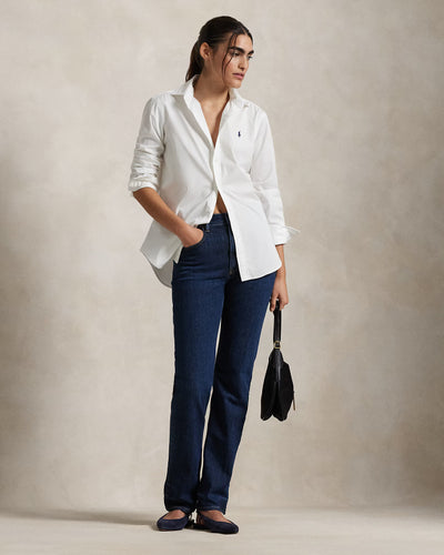 Ralph Lauren High-Rise Straight Jean | Nazas Wash