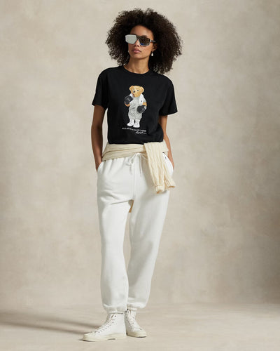 Ralph Lauren Polo Bear Cotton Jersey T-Shirt | Black