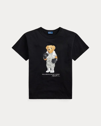 Ralph Lauren Polo Bear Cotton Jersey T-Shirt | Black